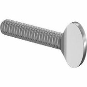 BSC PREFERRED Zinc-Plated Steel Spade-Head Thumb Screws 8-32 Thread Size 3/4 Long, 25PK 96966A136